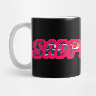 SADPLANETサドプラネット(StrokedGlitchLogo) Mug